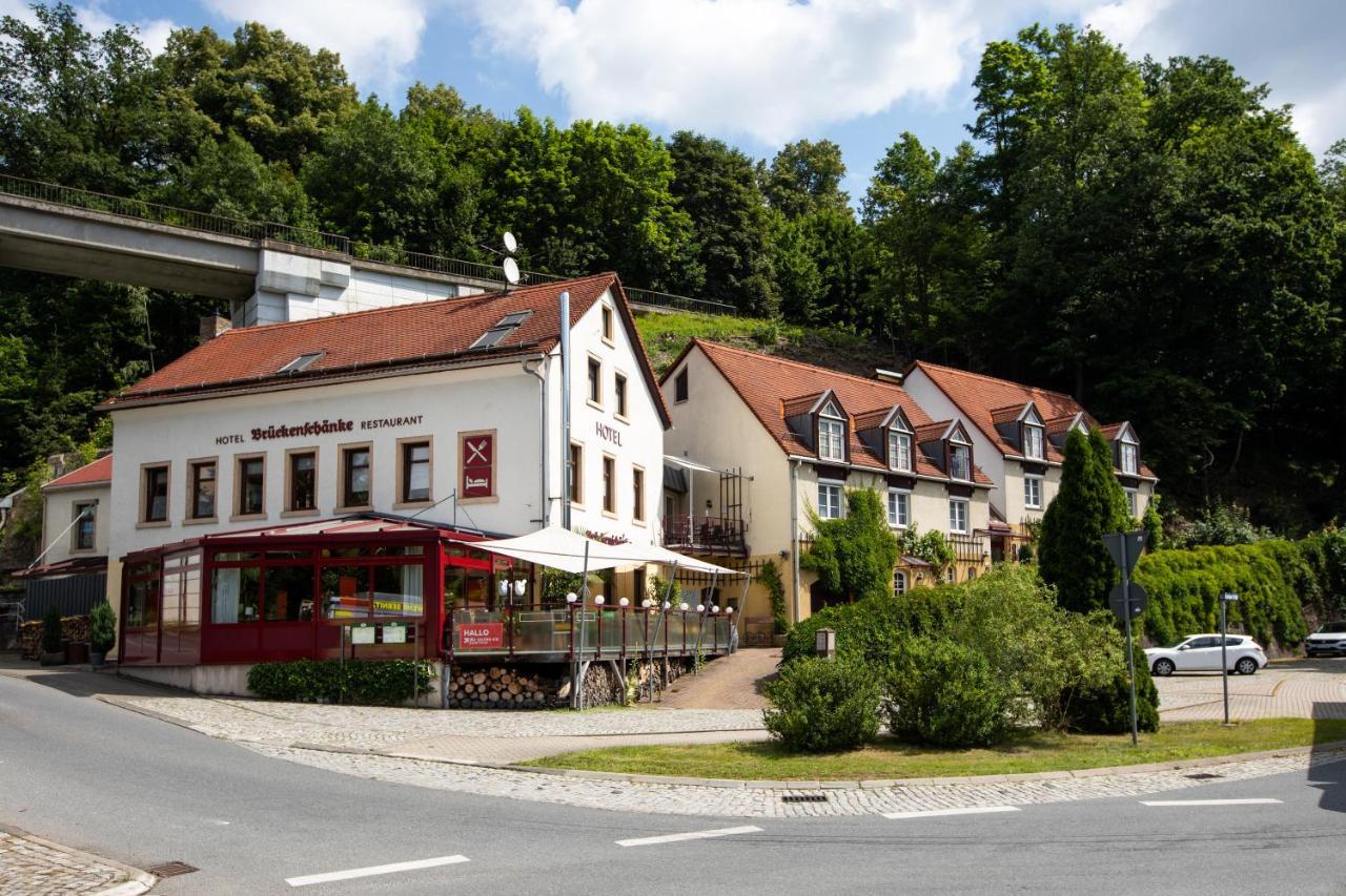 Hotel Brueckenschaenke Sebnitz Bagian luar foto